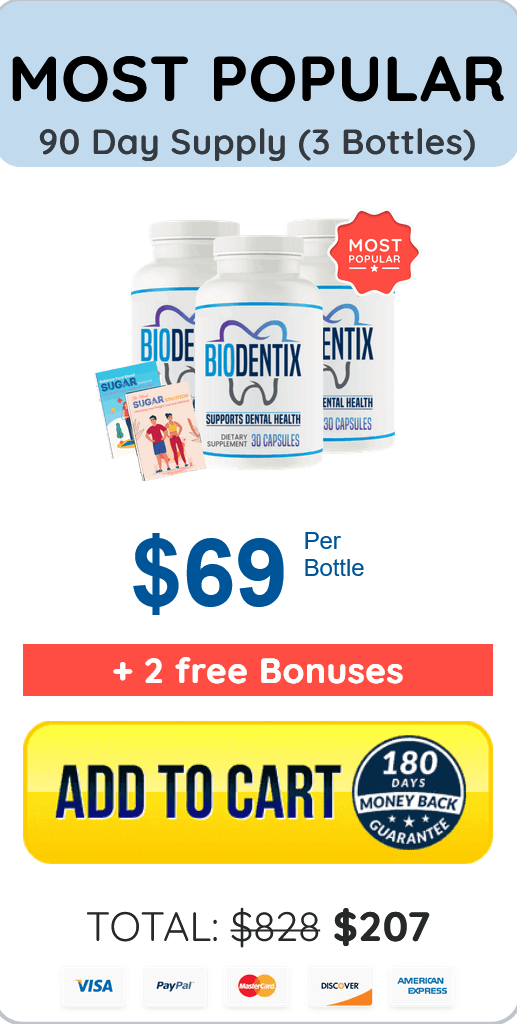 Biodentix -3-bottle - order-now-( Ninty Days Supply) - image